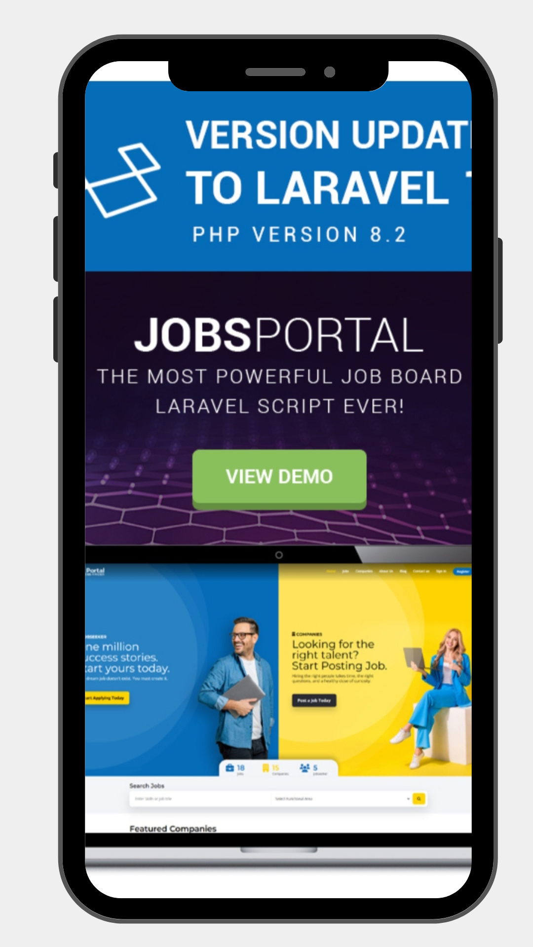 Jobs Portal - Job Board Laravel Script